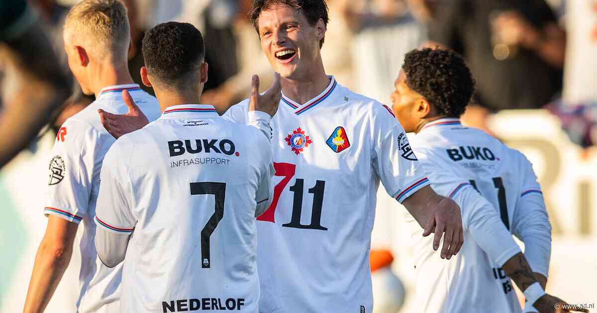 Telstar hard op weg naar play-offs, Hardeveld verdubbelt voorsprong tegen Emmen