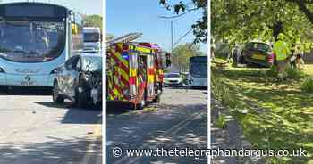 Huge emergency services presence after crash involving 'a number of cars'