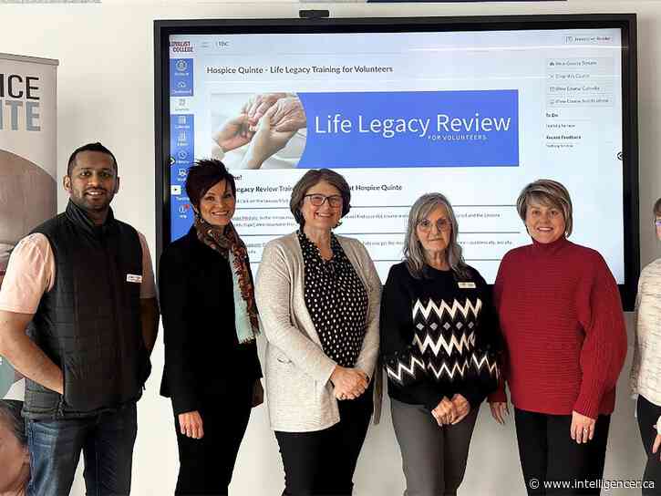 Hospice Quinte and Loyalist College collaborate on life and legacy program