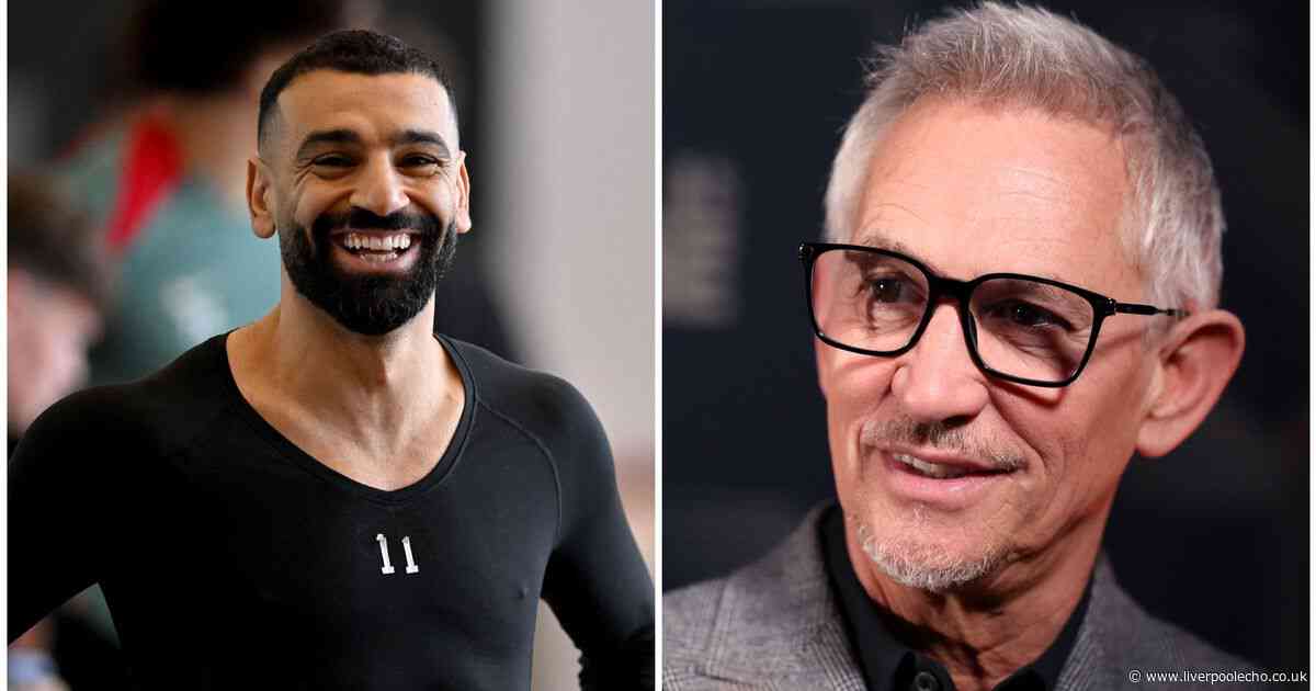 Gary Lineker message to Mohamed Salah speaks volumes as Liverpool star responds