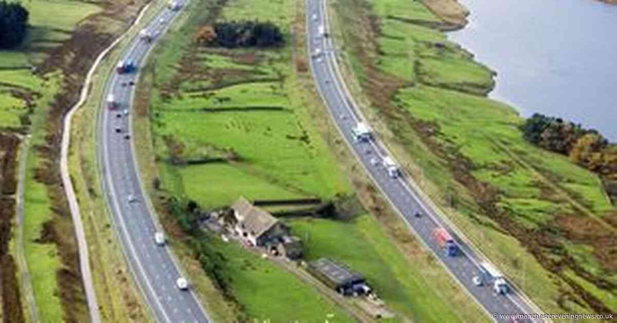 The tale of the house inside the M62 - and what it's actually like to live there