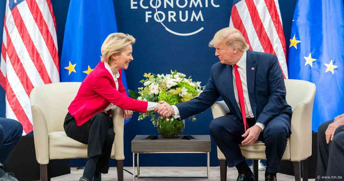 Von der Leyen wil alleen naar VS als het over “een oplossing” voor handelsheffingen gaat