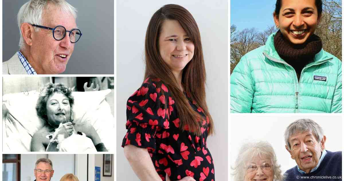 Patients and life-saving NHS staff mark 40 years of heart transplants at Newcastle hospital