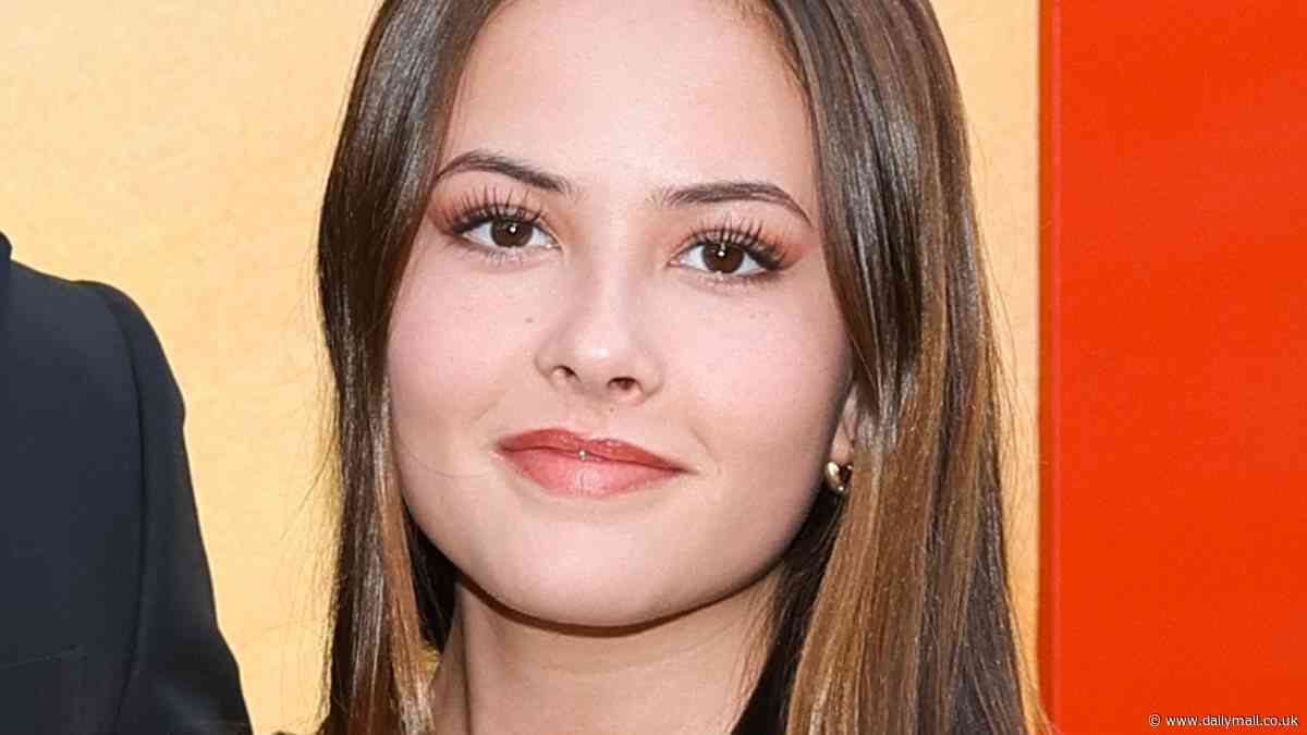 Yellowstone star who worked with Tom Cruise helps his teen daughter make her red carpet debut