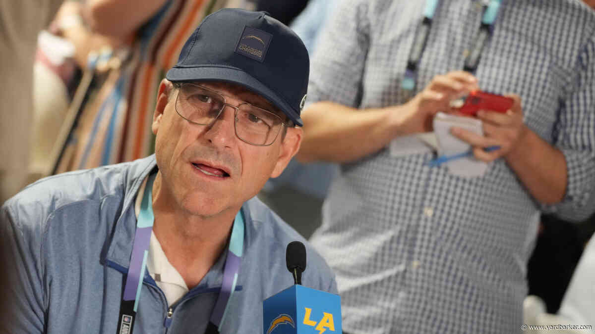 Jim Harbaugh And The Chargers Have Huge Opportunity To Break Streak…In Brazil