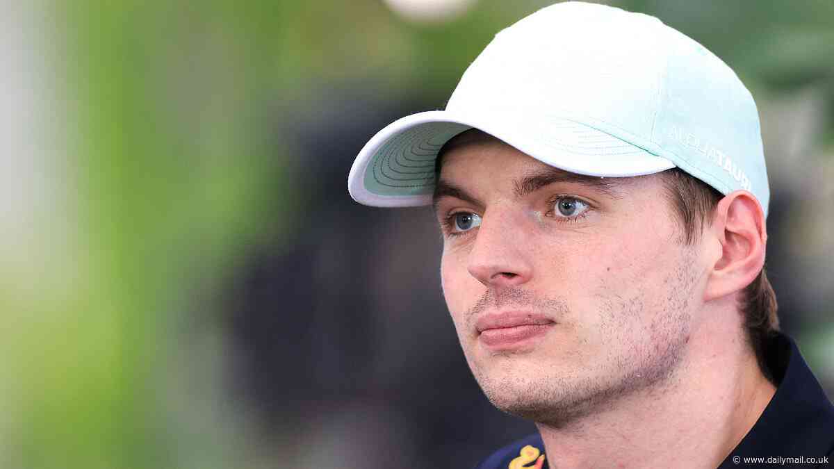 Red Bull star Max Verstappen uses fake name to drive for rival team as he takes part in shock test session
