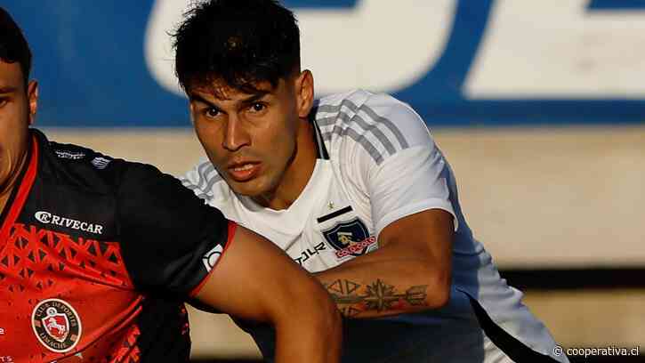 Erick Wiemberg será baja en Colo Colo para enfrentar a Limache en Copa Chile
