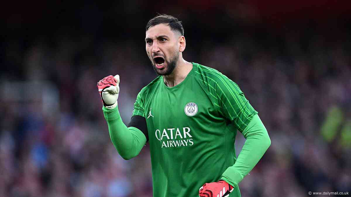 Man United 'readying an offer for PSG goalkeeper Gianluigi Donnarumma' after the Italian starred in the Parisian's Champions League win over Arsenal