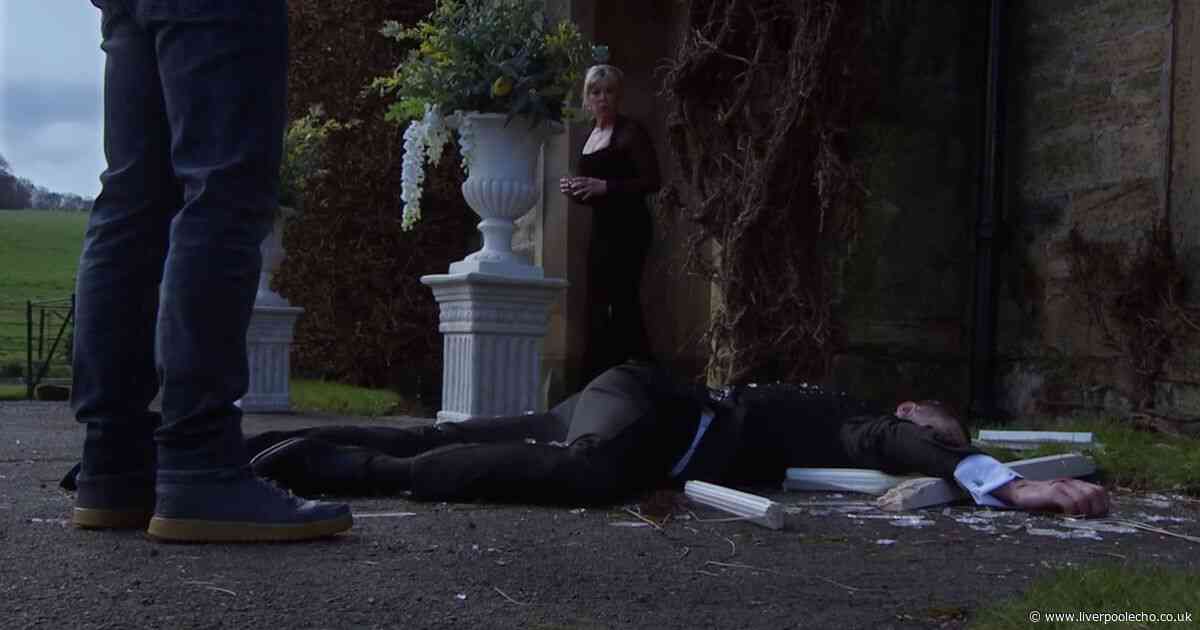ITV Emmerdale fans notice major 'mistake' after Joe Tate fall