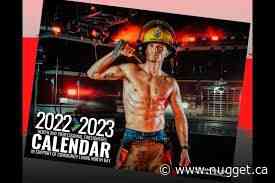 North Bay Fire fighters adding a little cheesecake to the beefcake for their calendars