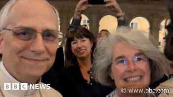 Professor has chance encounter with new Pope