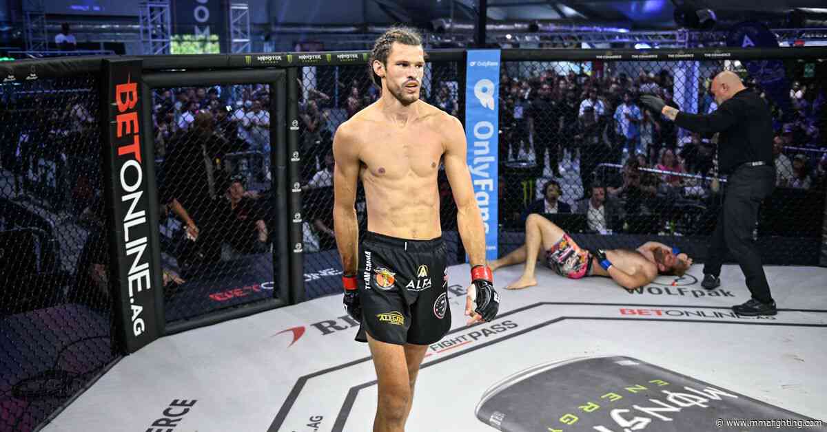 How 6-foot-6 welterweight Luis Francischinelli earned his shot after sparring UFC’s Alexander Volkov