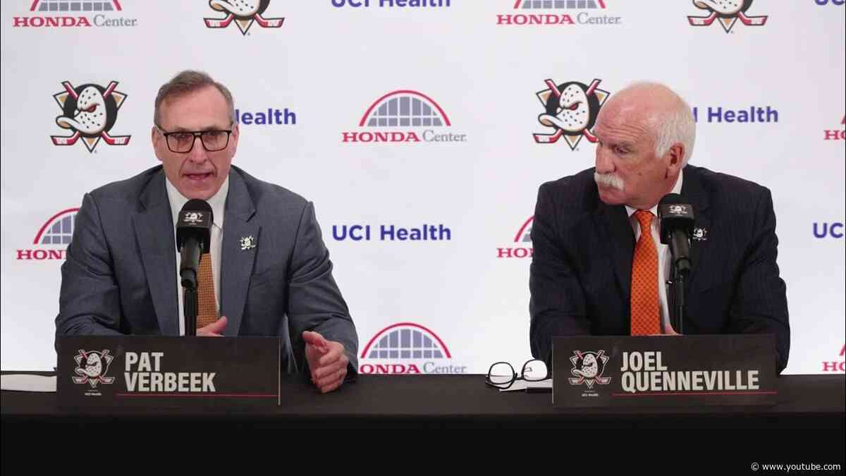 Coach Joel Quenneville Introductory Press Conference
