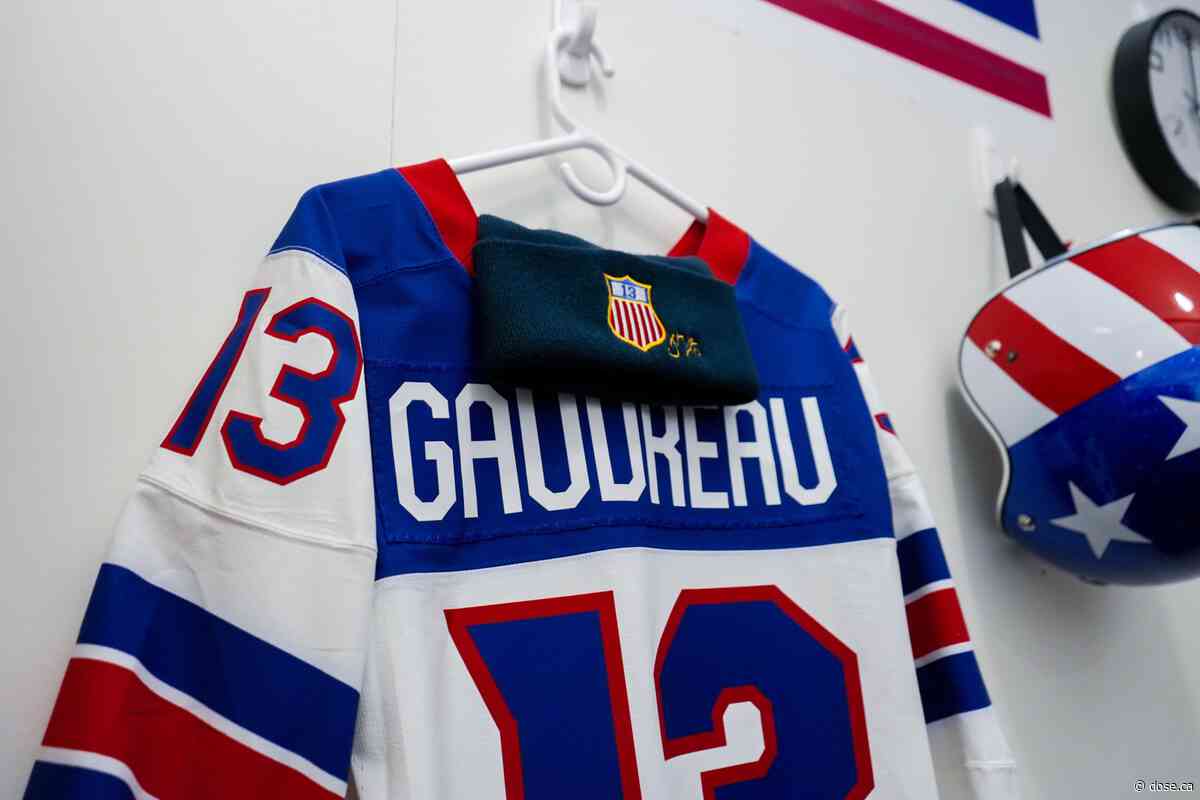 CDM: Johnny Gaudreau’s jersey is installed in the Americans’ locker room