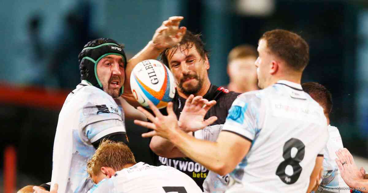 Ospreys play-off hopes take major knock in Sharks defeat