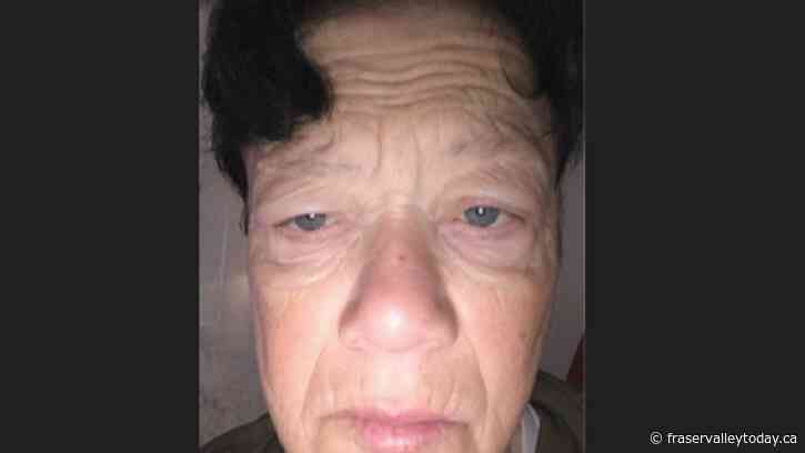 Chilliwack RCMP seek help locating missing 55-year-old female