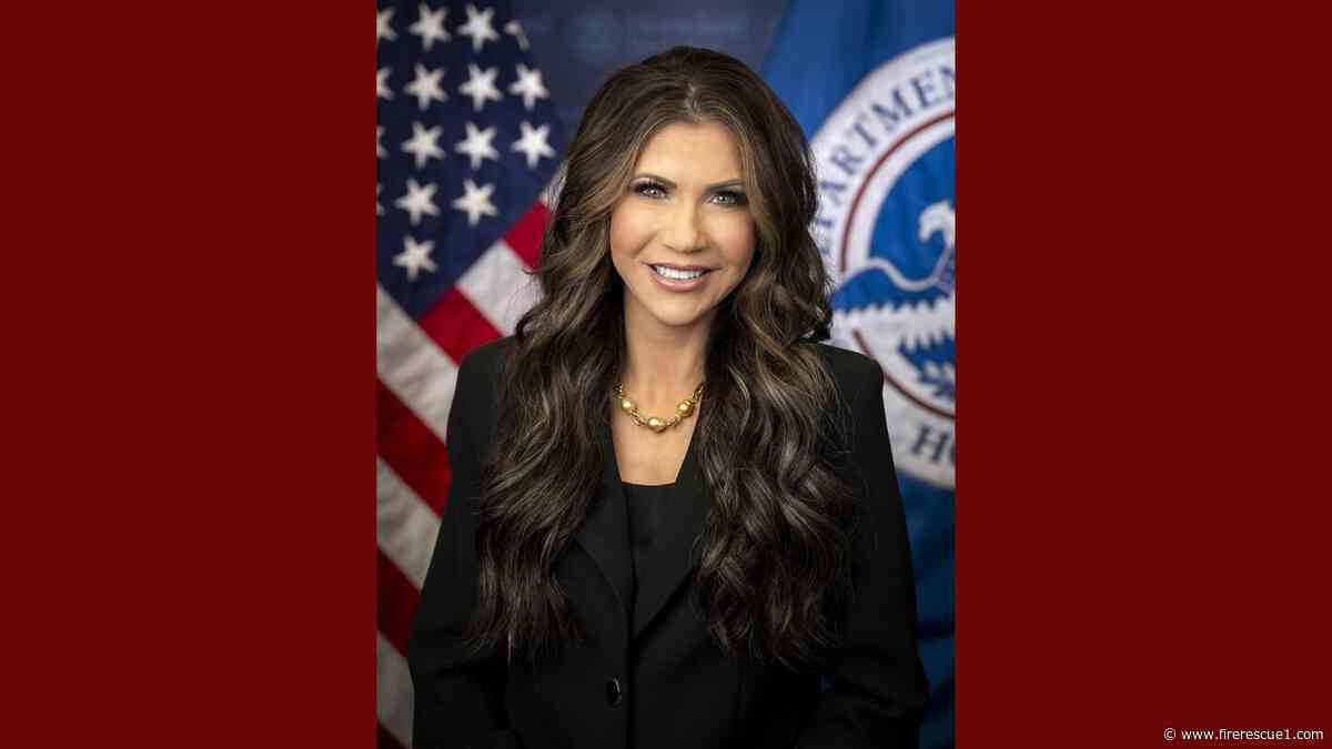 DHS Secretary Noem reassures Congress on efforts to restore NFA funding