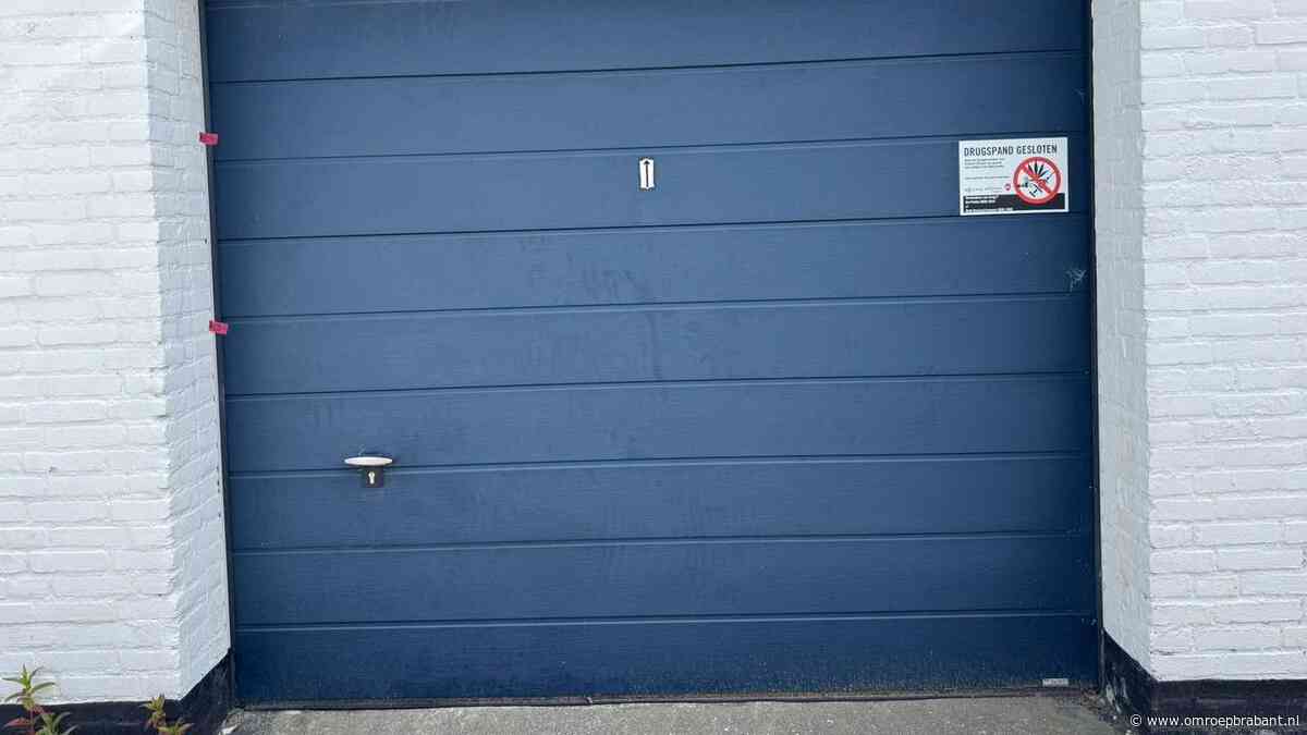 Grote drugsapotheek in garage gevonden: gemeente sluit pand voor een jaar