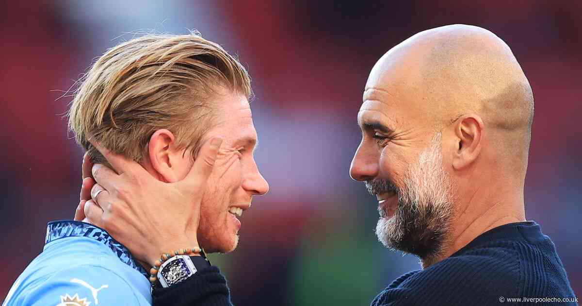 Pep Guardiola makes Kevin De Bruyne admission in light of Liverpool transfer suggestion