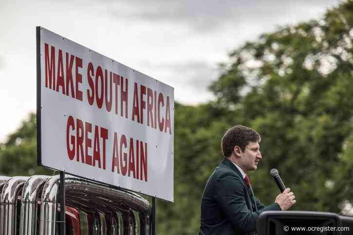 US to accept white South African refugees while other programs remain paused