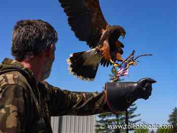 Photo Gallery: Ohio School Of Falconry intro class at Nature&#39;s Nursery