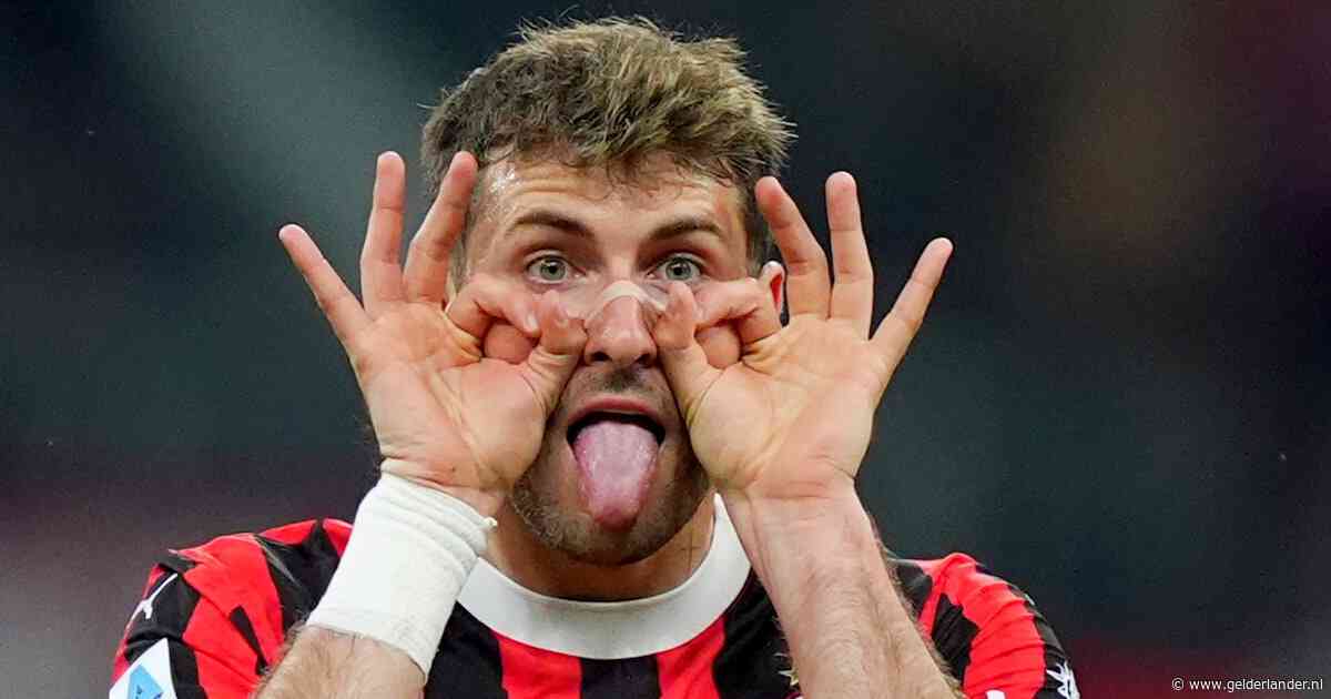 Santiago Giménez grijpt met Zolotarchuk op zijn rug hoofdrol bij AC Milan