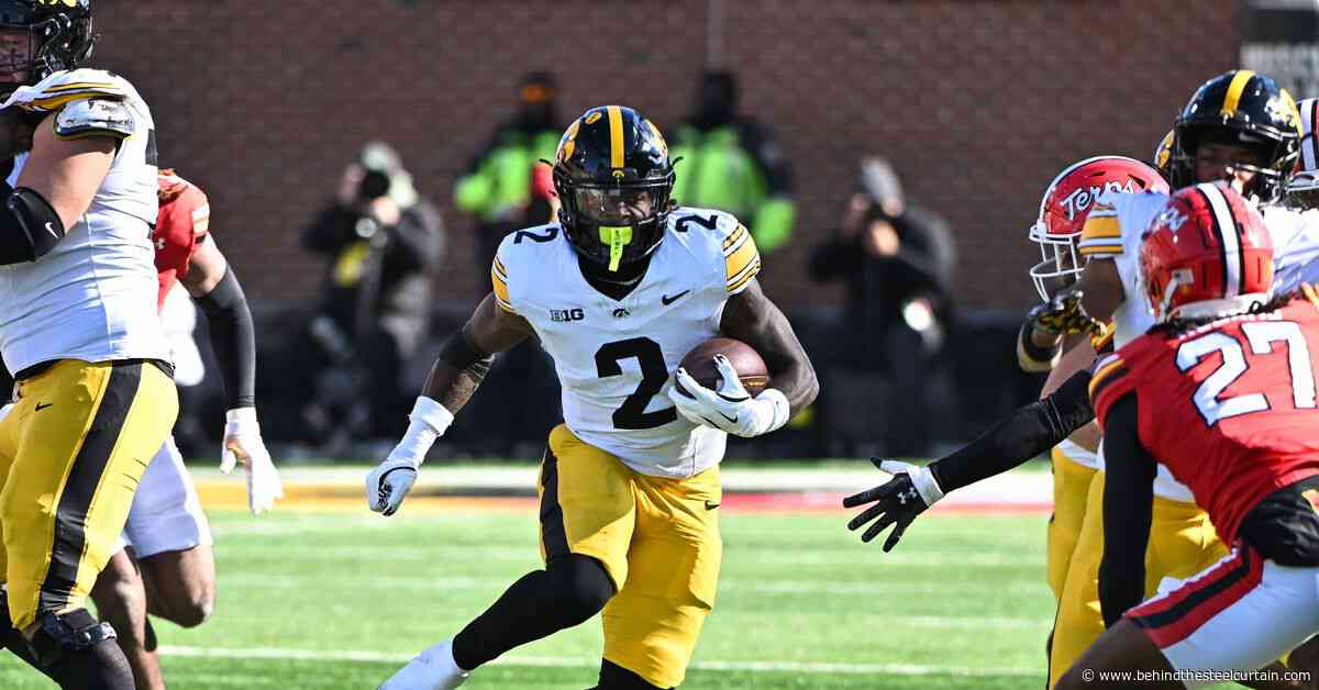 Steelers sign Iowa draft picks Kaleb Johnson, Yahya Black