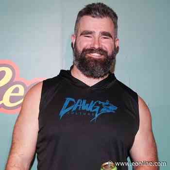 Shirtless Jason Kelce Shows Off Almost 30-Pound Weight Loss