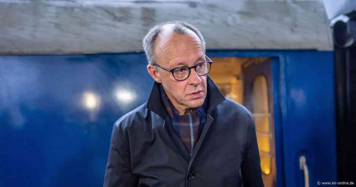 Merz auf dem Weg nach Kiew: Erster Ukraine-Besuch als Kanzler