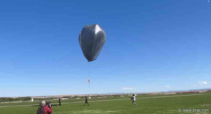 Albuquerque middle schoolers build high-altitude balloons