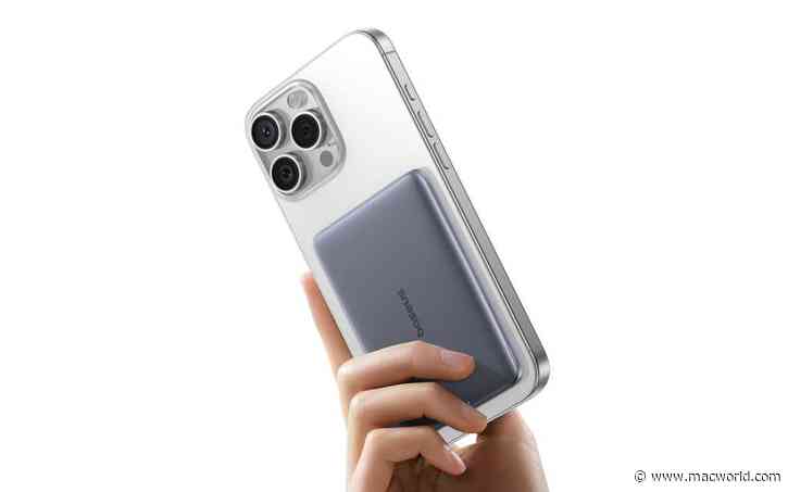 Save up to 55% on the stylish Baseus Picogo MagSafe power bank