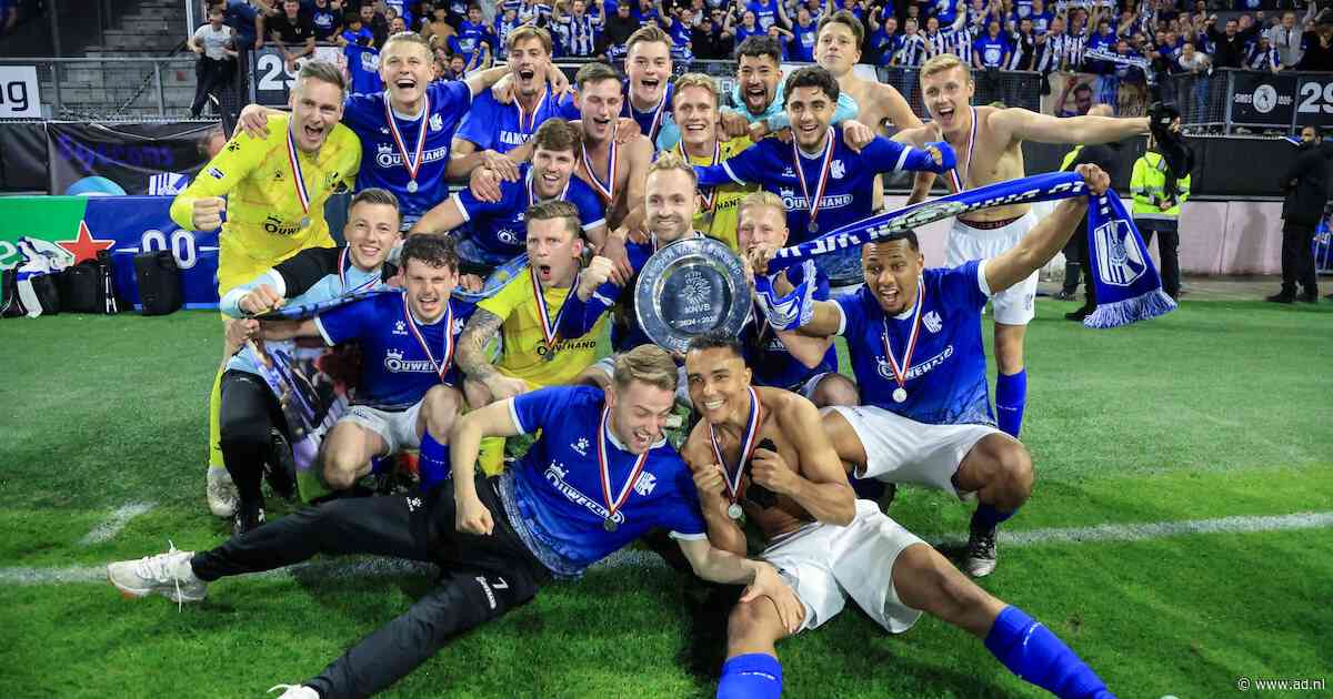 Quick Boys kan feesten op Het Kasteel: na 21 jaar weer de beste amateurclub van Nederland