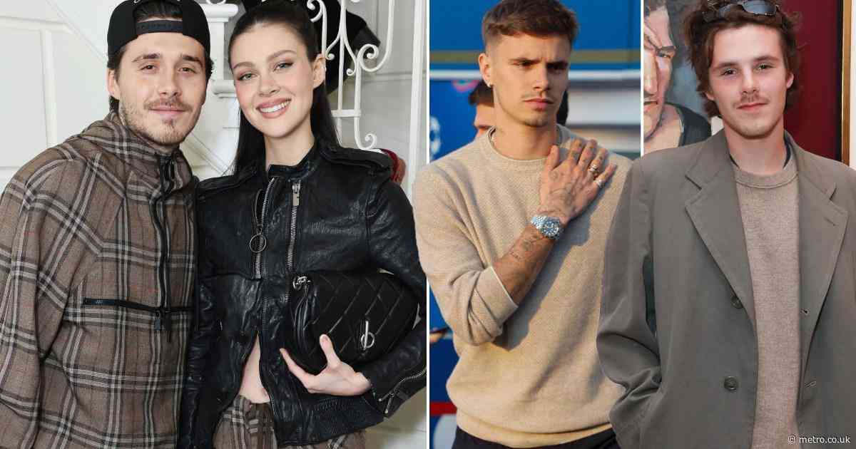 Fans think Cruz and Romeo Beckham took a dig at sister-in-law Nicola Peltz amid family drama