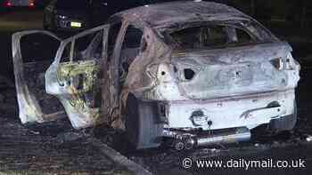 Horror drive-by shooting rocks residents on quiet Sydney street - as cops discover burnt-out car
