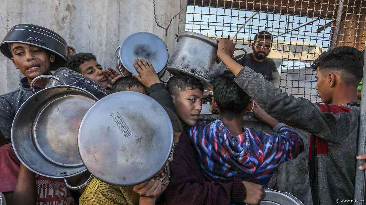 Es könnten "mehr Kinder sterben": UN-Vertreter halten neuen Gaza-Hilfsplan für hochgefährlich