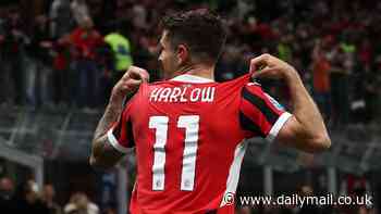 Revealed: Why Christian Pulisic wore the name Harlow on the back of his shirt… as he scored for AC Milan in Serie A win