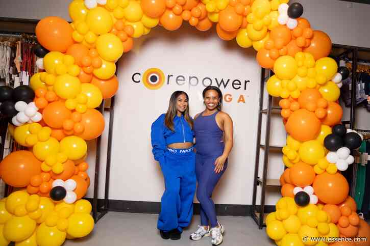 We Took A CorePower Yoga Sculpt Class With Jordan Chiles To Celebrate Mental Health Awareness Month