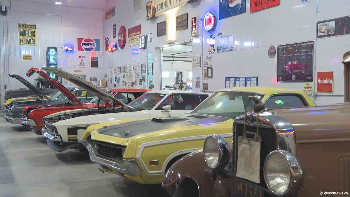 Vulcan County, Alta. man parts with decades-old car collection