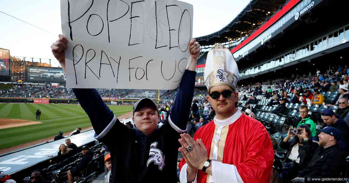 Eindelijk iets te vieren voor worstelende honkballers Chicago White Sox: paus Leo XIV is een Sox-fan!