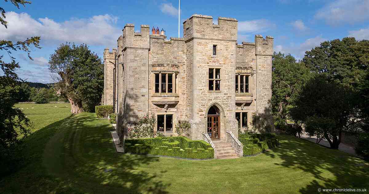 Inside stunning £2.5m Northumberland 17th century castle made out of Hadrian's Wall stone