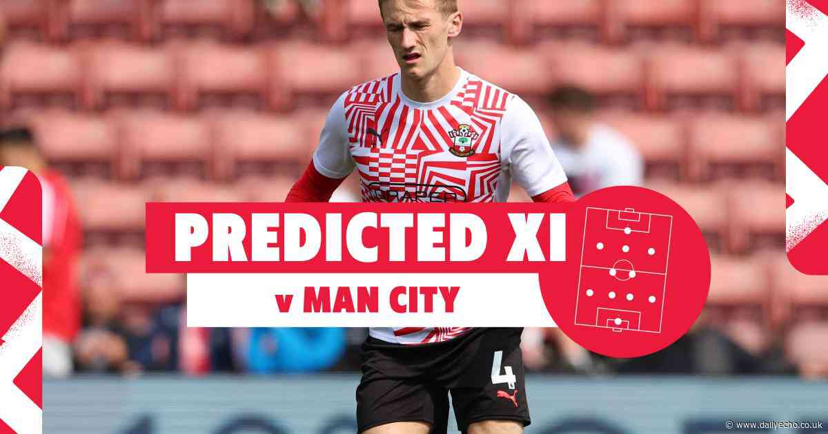 Saints predicted team to face Man City as Rusk doubles down on style