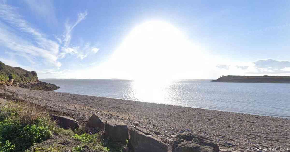 The beach near Cardiff that's almost empty compared to Barry Island