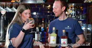 Bradford couple behind the bar of beloved pub create special gins for culture year
