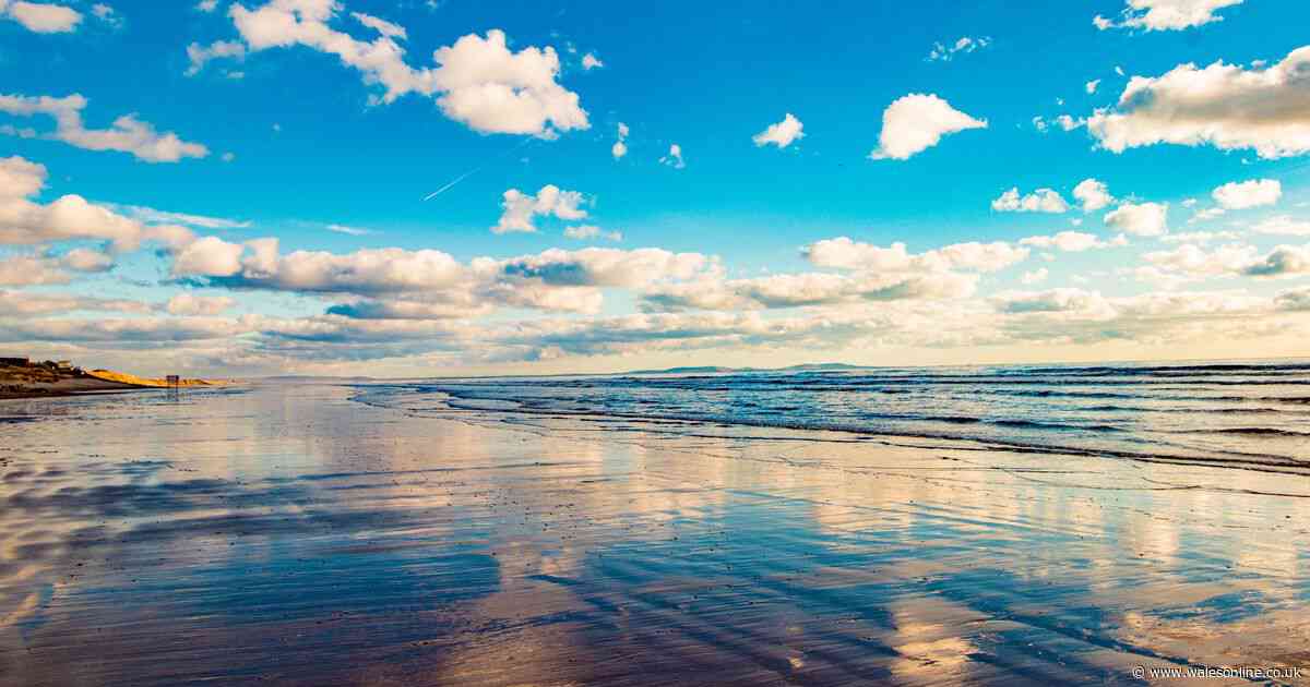This Welsh beach where you can walk 14 miles purely on sand and end it with a cold pint
