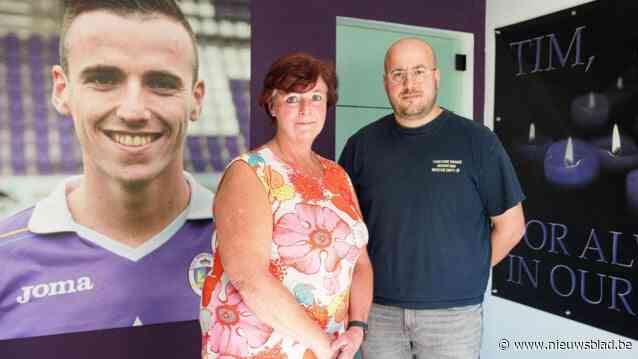 Beerschot-speler Tim Nicot (23) overleed 10 jaar geleden aan hartfalen, mama Sonja hoopt op mooi eerbetoon straks in Olympisch Stadion: “Ik kan dit nog altijd geen plaats geven”