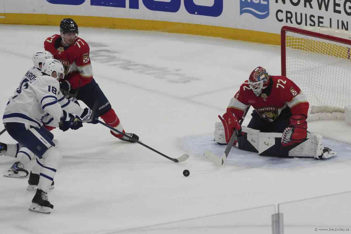 Maple Leafs had their chances, but Bobrovsky kept coming up big in OT for Panthers