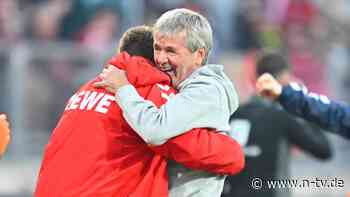 Aufstieg ganz, ganz nah: Nach Drama-Sieg: 1. FC Köln feiert "unfassbaren" Friedhelm Funkel