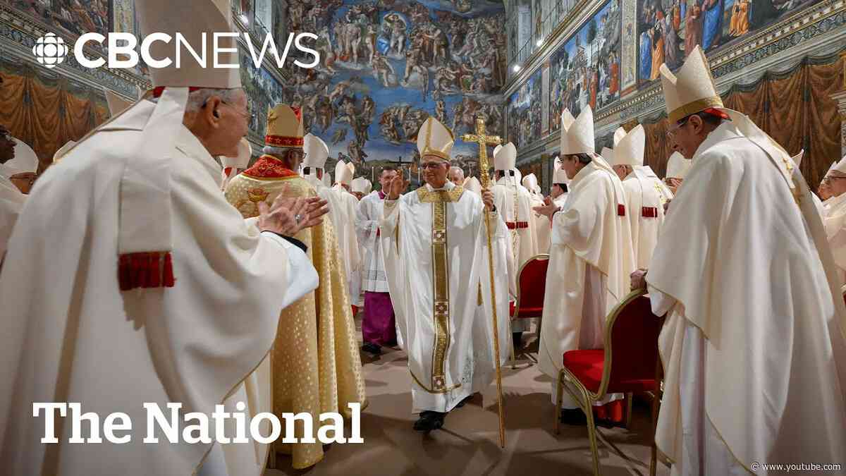 Pope Leo XIV holds first mass as leader of the Catholic Church