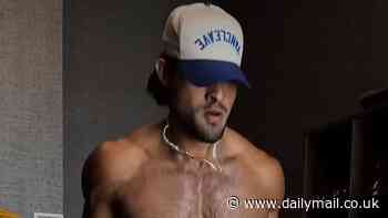 Britney Spears fans spot X-rated detail in ex Sam Asghari's steamy shirtless workout video