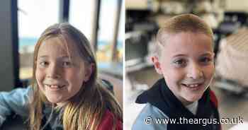 Nine-year-old schoolboy braves the shave after growing hair for two years